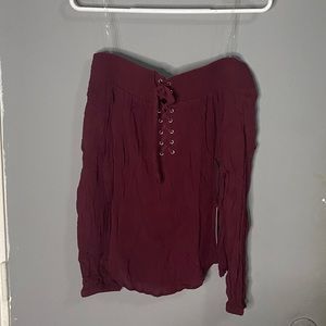 Wine blouse small size